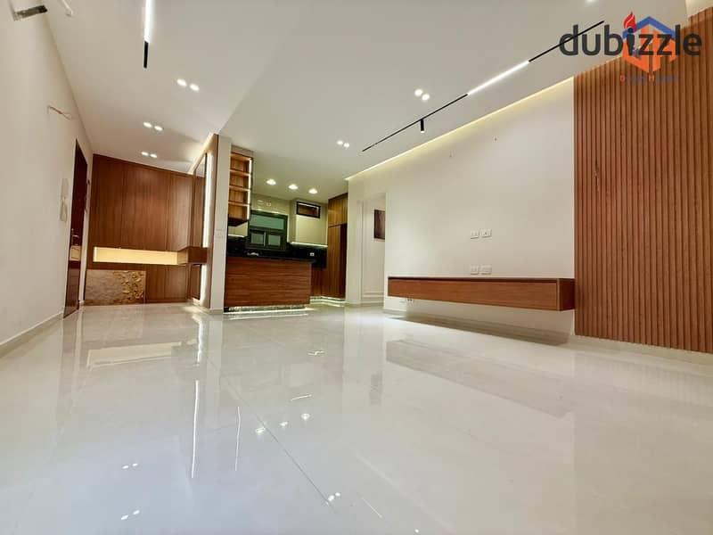 Own an architectural masterpiece, apartment 133 m in مدينة in the latest stages with a down payment and installments — 1/8