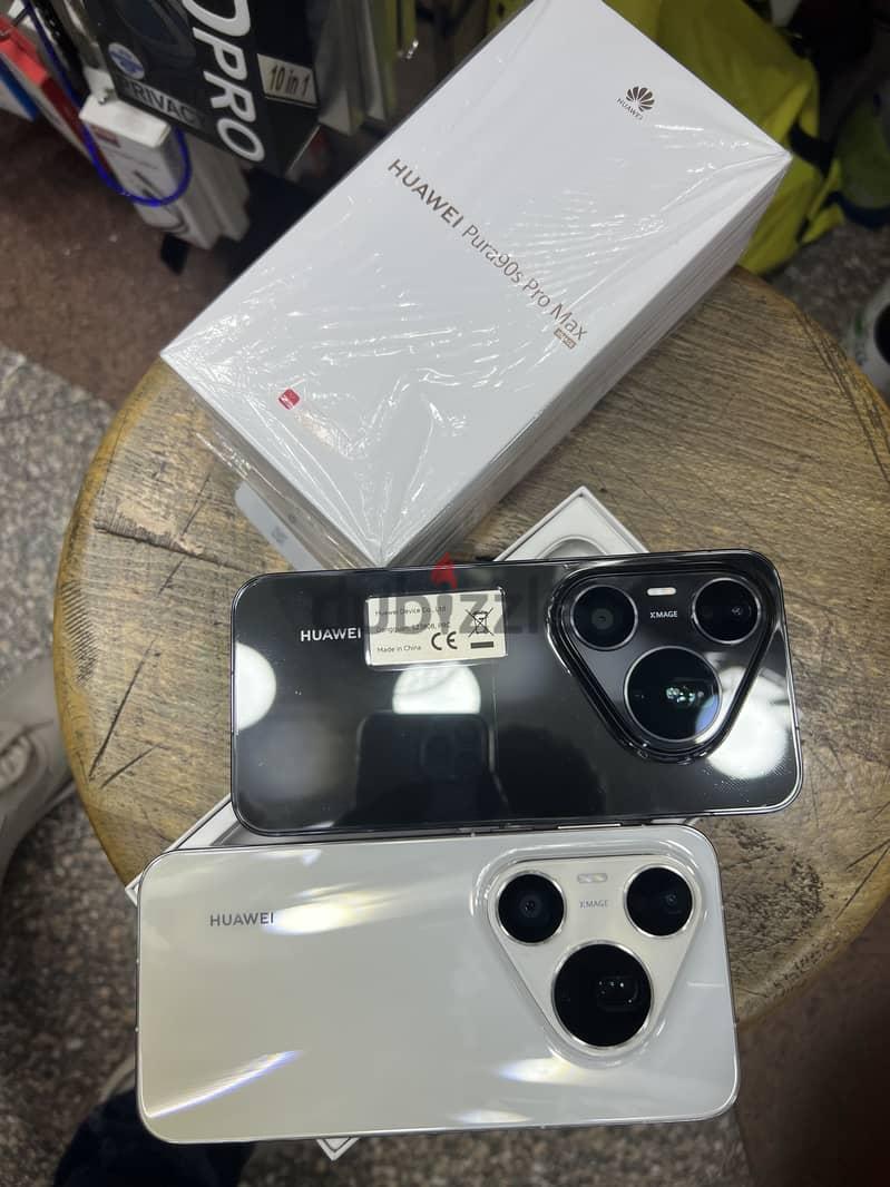 Huawei Pura 90s Pro Max 512G Black White جديد — 1/5