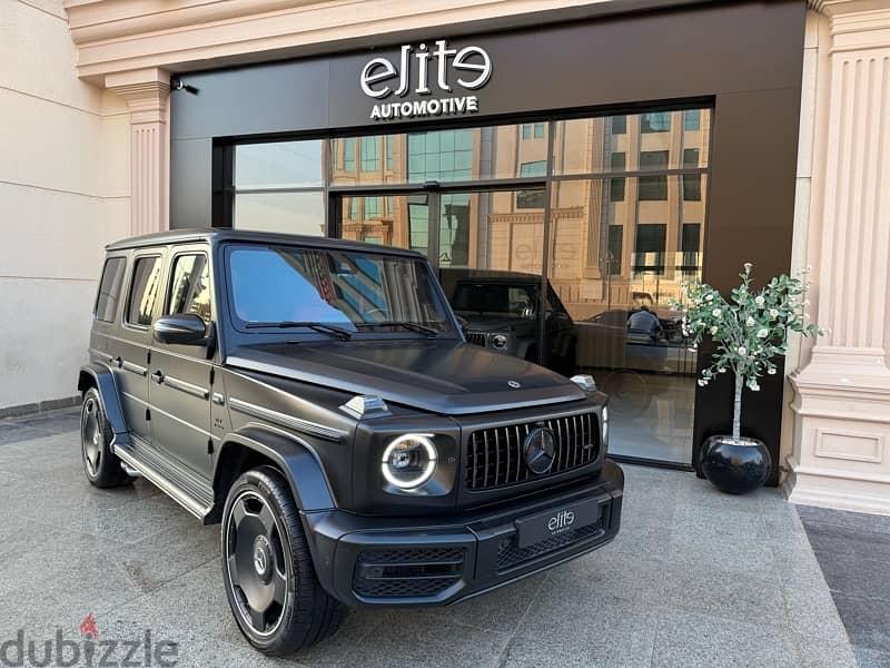 Mercedes-Benz G63 Magno Black 2024