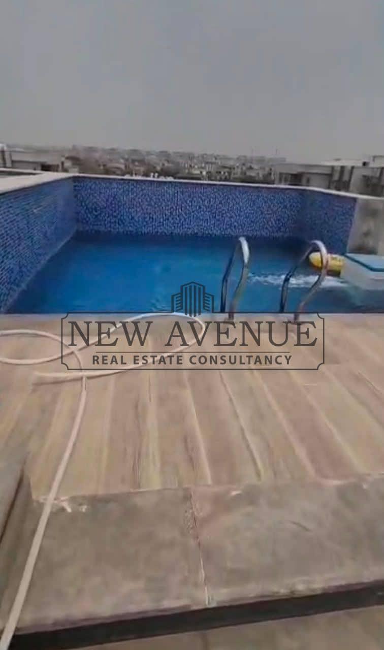 Fully Finished and Ready To Move Penthouse with Private Swimming Pool for Sale in Galleria Moon Valley - New Cairo — 1/8