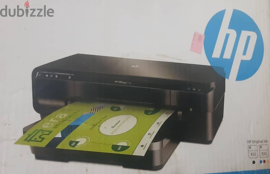 طابعه hp A3 Officejet 7110 Wide format — 1/4