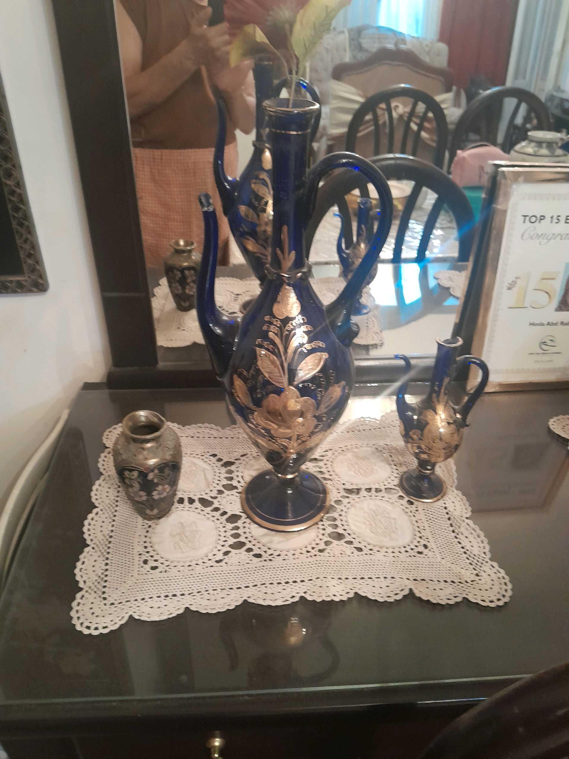 فاز ايرانى ابريق يدوى بروسومات بماء الذهب 