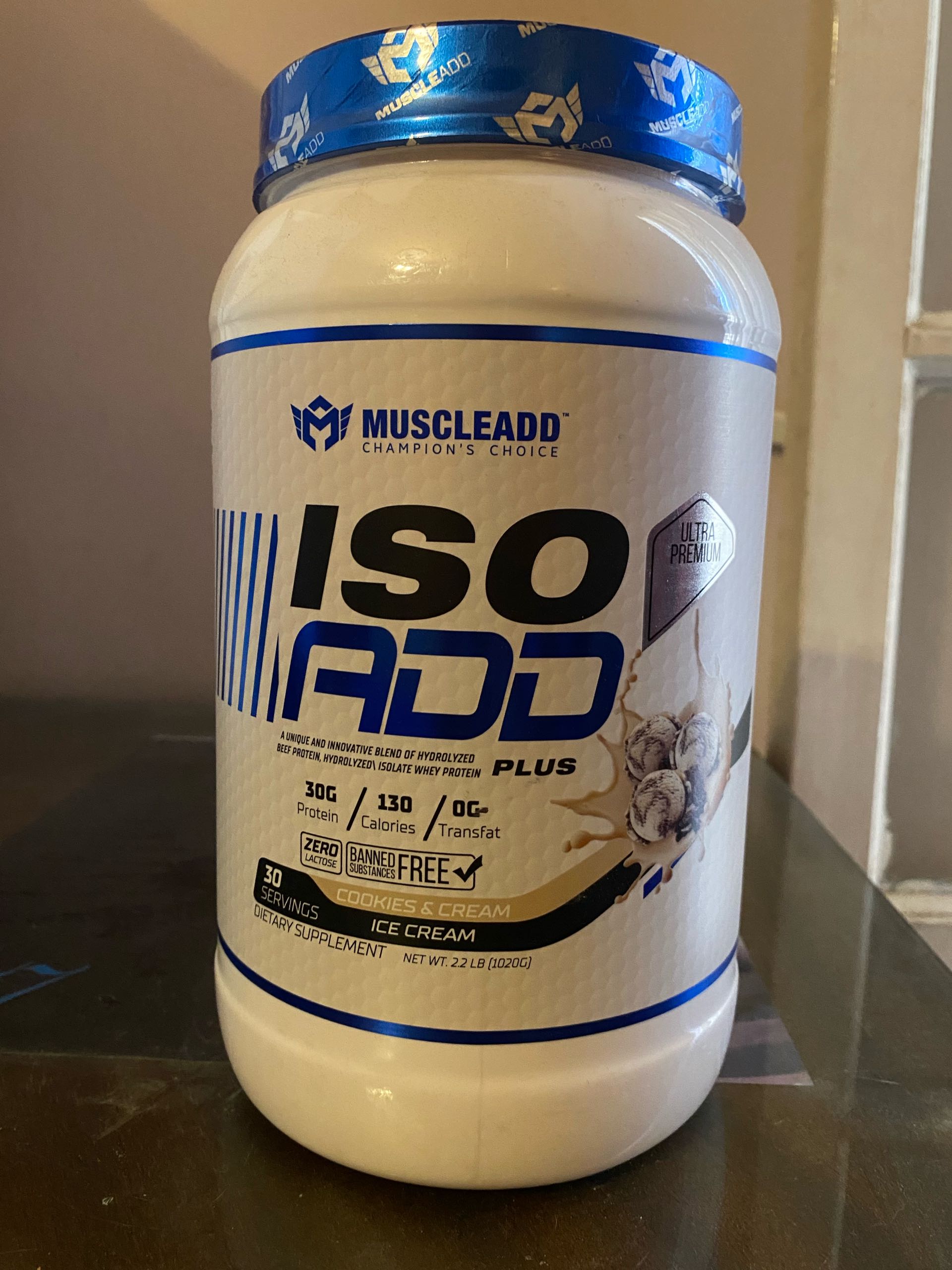 Whey Protein isolate  — 1/2