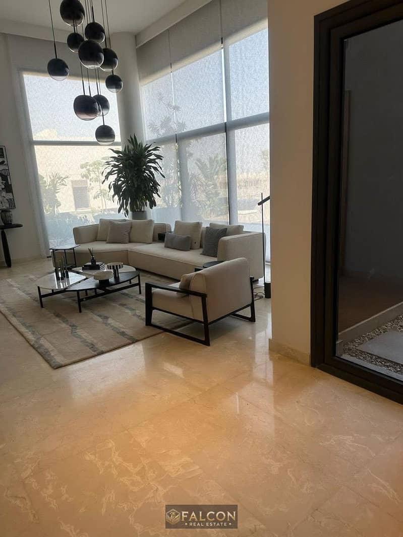 Fully finished apt Ready to Movoe for sale in the New Capital opposite Celia on Bin Zayed Axis near Dejoya mins to fifth Settlement New Cairo — 1/8