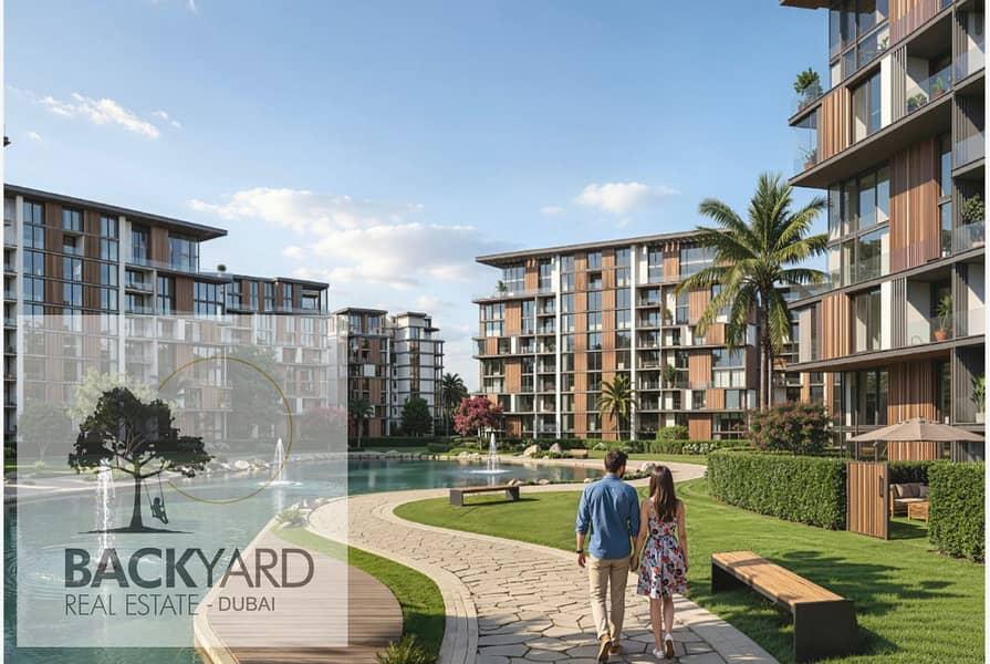 For Sale in a very prime location at new cairo with just 5% down payment and installments over 10 years ( Hyde Park ) — 1/8