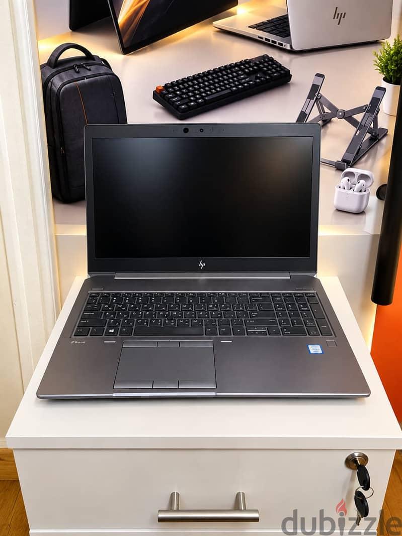 لابتوب HP ZBook 15 G6 – Core i9 | Quadro T2000 ضمان سنه — 1/4