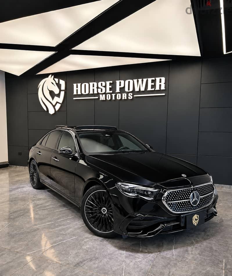 Mercedes E200 AMG 2026 Premium Plus. مساج ،فواحه ،تبريد وتسخين