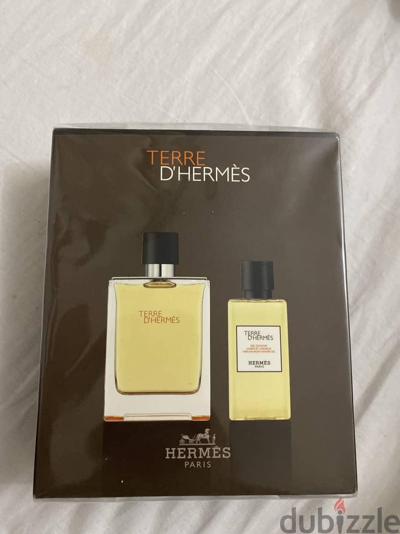 عطر تير دي هيرميس رجالي الأصلي (جديد بالتغليف متبرشم) | Terre d'Hermès — 1/5