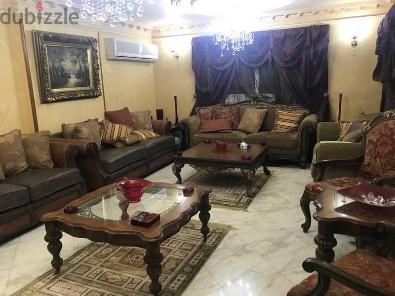 220 m Apartment Nasr city Golden square furnished 6 ACs — 1/8