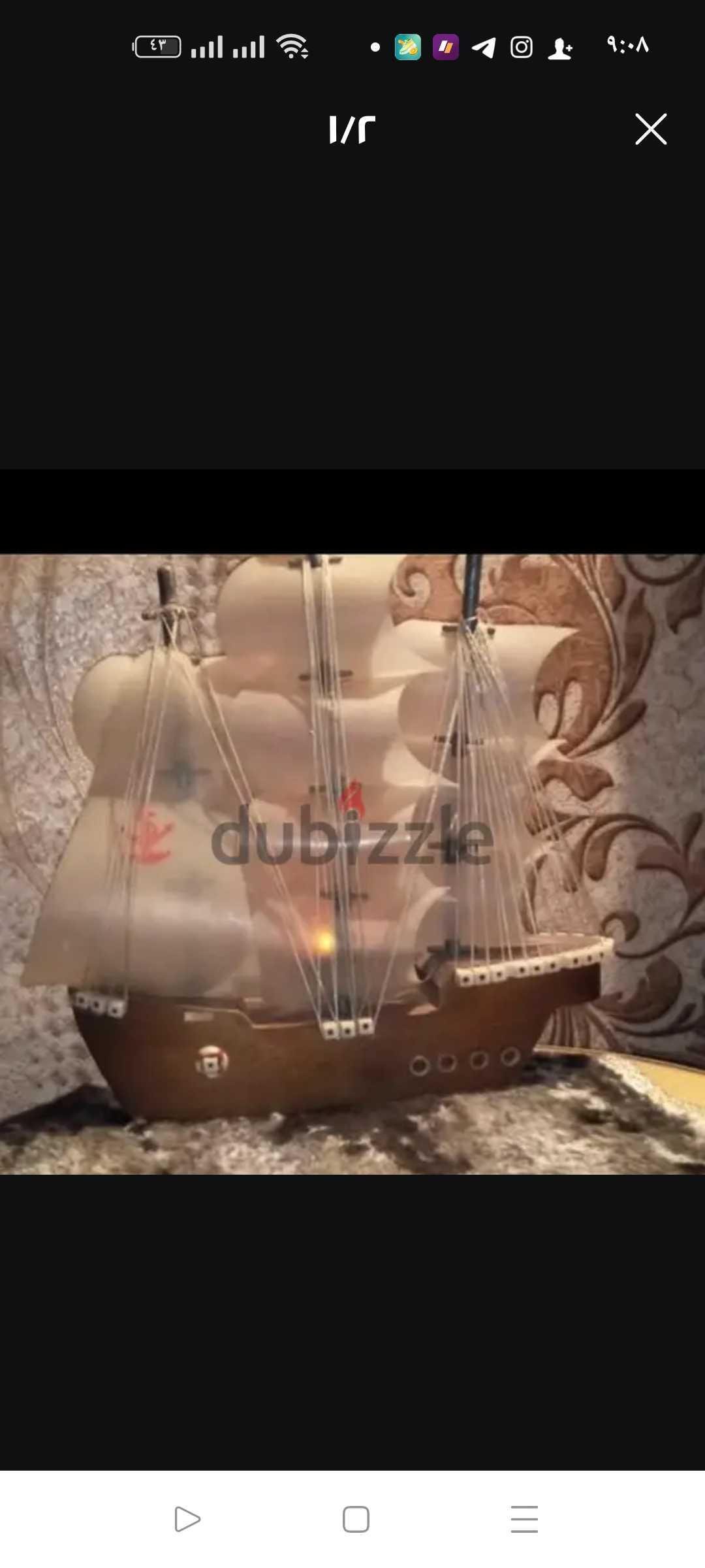 اباجوره سفينه شراعيه كلاسيكيه (فنتتج)