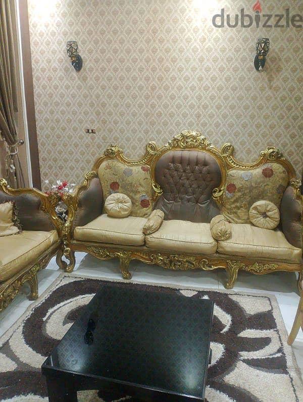 صالون مدهب للبيع — 1/4
