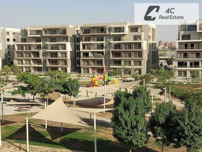 Under market price Apartment for sale 164 m ready to move prime location view landscape in palm hills new cairo — 1/8