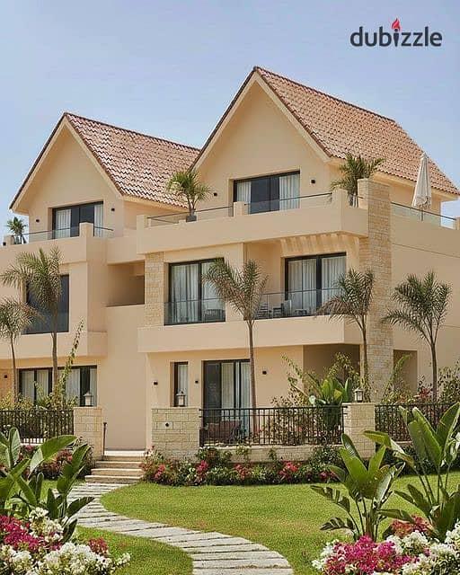 own your villa for only 10 million after discount with direct landscape view near the spine madinaty towers close to rehab shorouk burouj mivida — 1/8