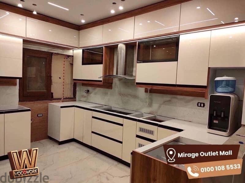 مطبخ | مطابخ بسعر المصنع خامات ممتازة | متاح التقسيط - 5500 للمتر — 1/8