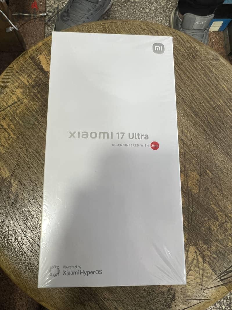 Mi 17 Ultra dual sim 512/1TB Black جديد متبرشم بضمان الوكيل — 1/5