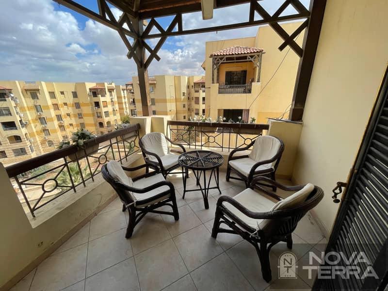 A distinctive apartment for sale in Sheikh Zayed, 7th District, on the main road. — 1/8