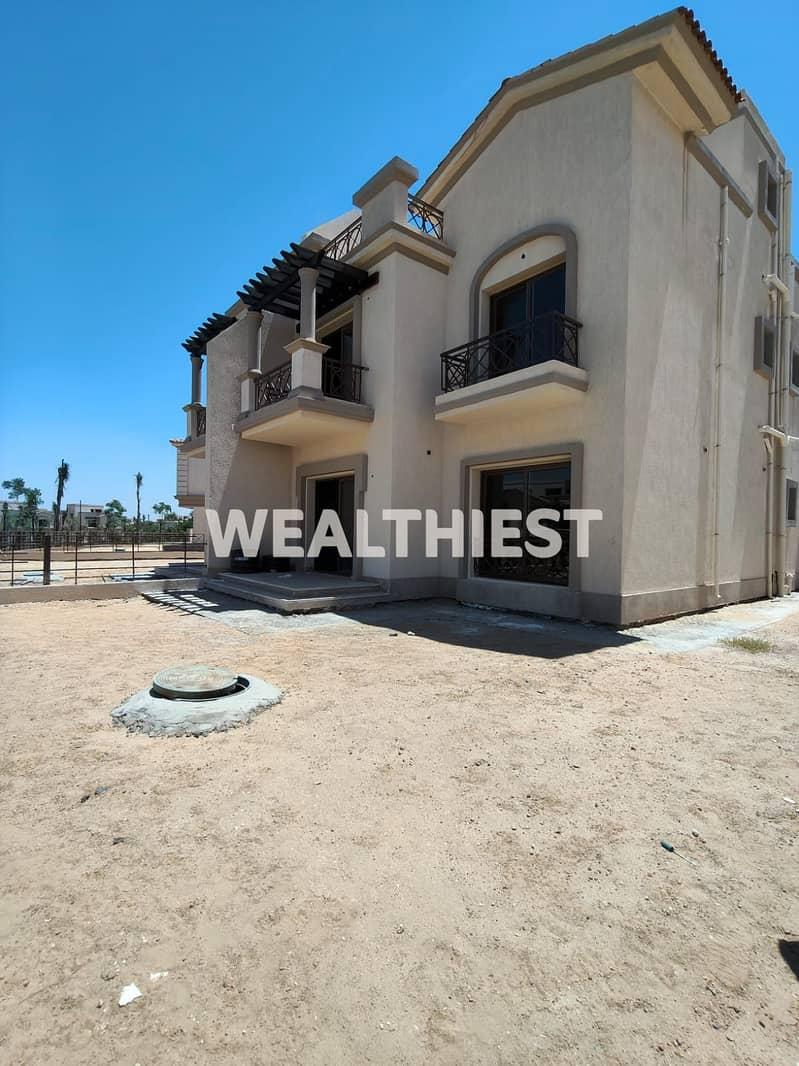 Twin House E3 in Madinaty VG3 with wide garden views, flexible installments & immediate delivery! — 1/8