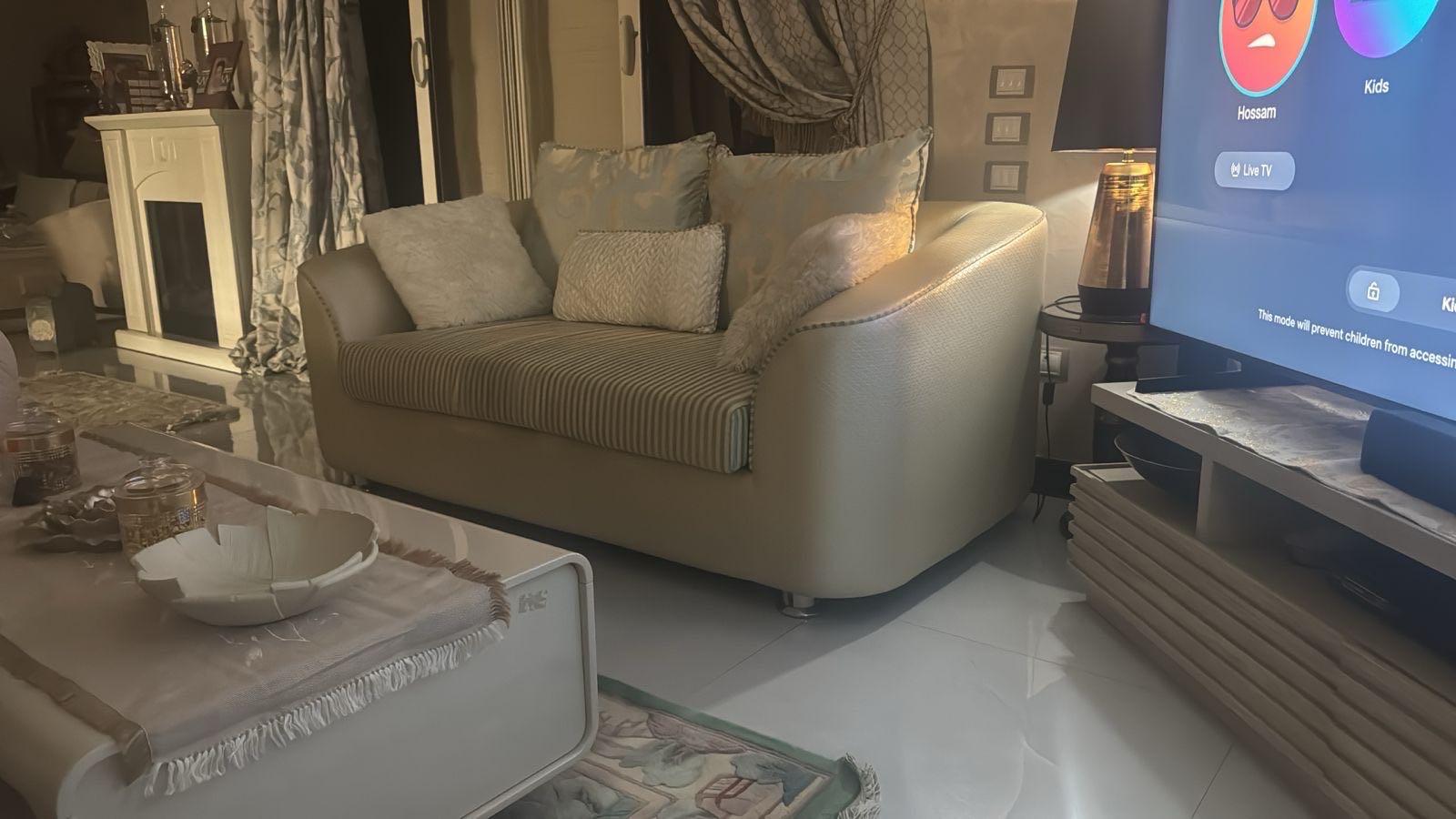 Leather Living Room 