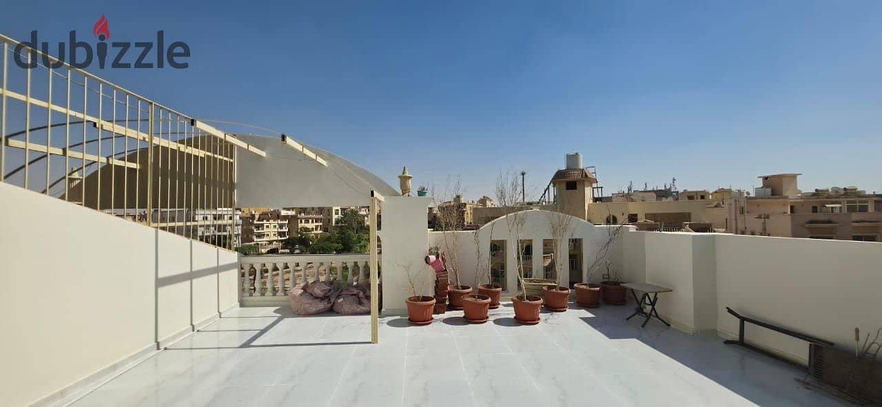 Penthouse 240 m for rent in Diplomats Compound, Fifth Settlement — 1/8