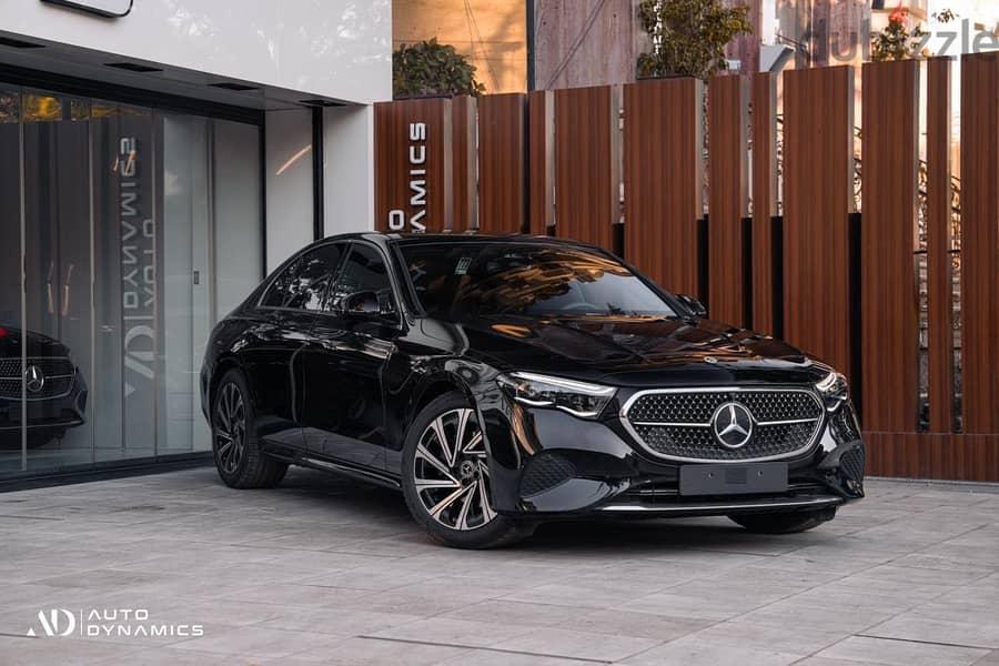 Mercedes E200 2026 مرسيدس بنز Avantgarde Plus — 1/8