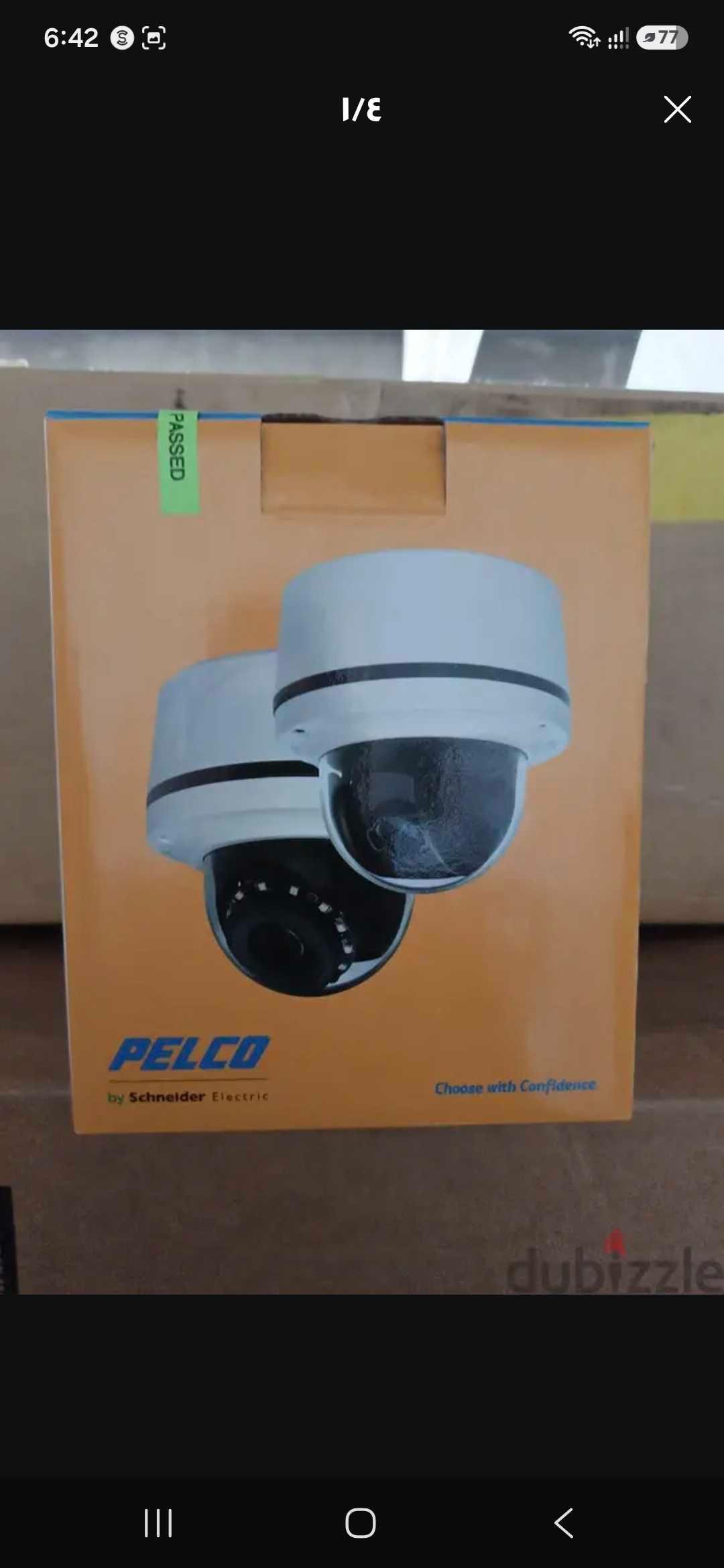 كاميرات مراقبة ماركة pelco جديدة 