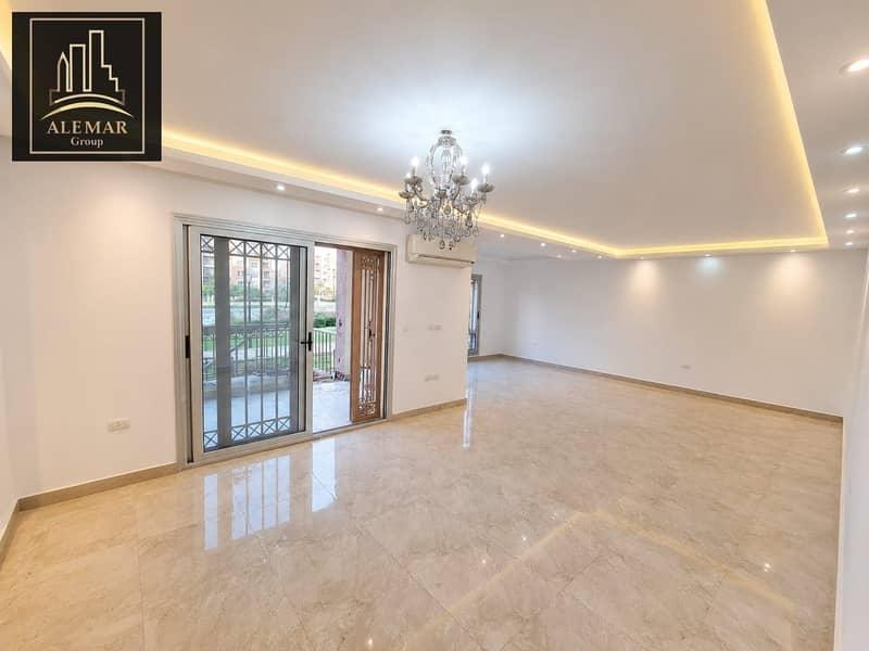 For sale in my city B2 a ground apartment with special finishes area of 188m + 45m garden unique garden view and high privacy — 1/8