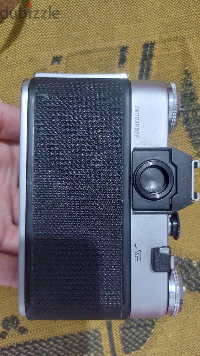 كاميرا Zenit-E سوفيتية أصلية Vintage + عدسة 58mm — حالة ممتازة