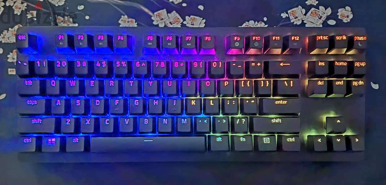 لسرعة البيع كيبورد جيمنج ميكانيكال Razer Huntsman V2 TKL كسر زيرو — 1/7