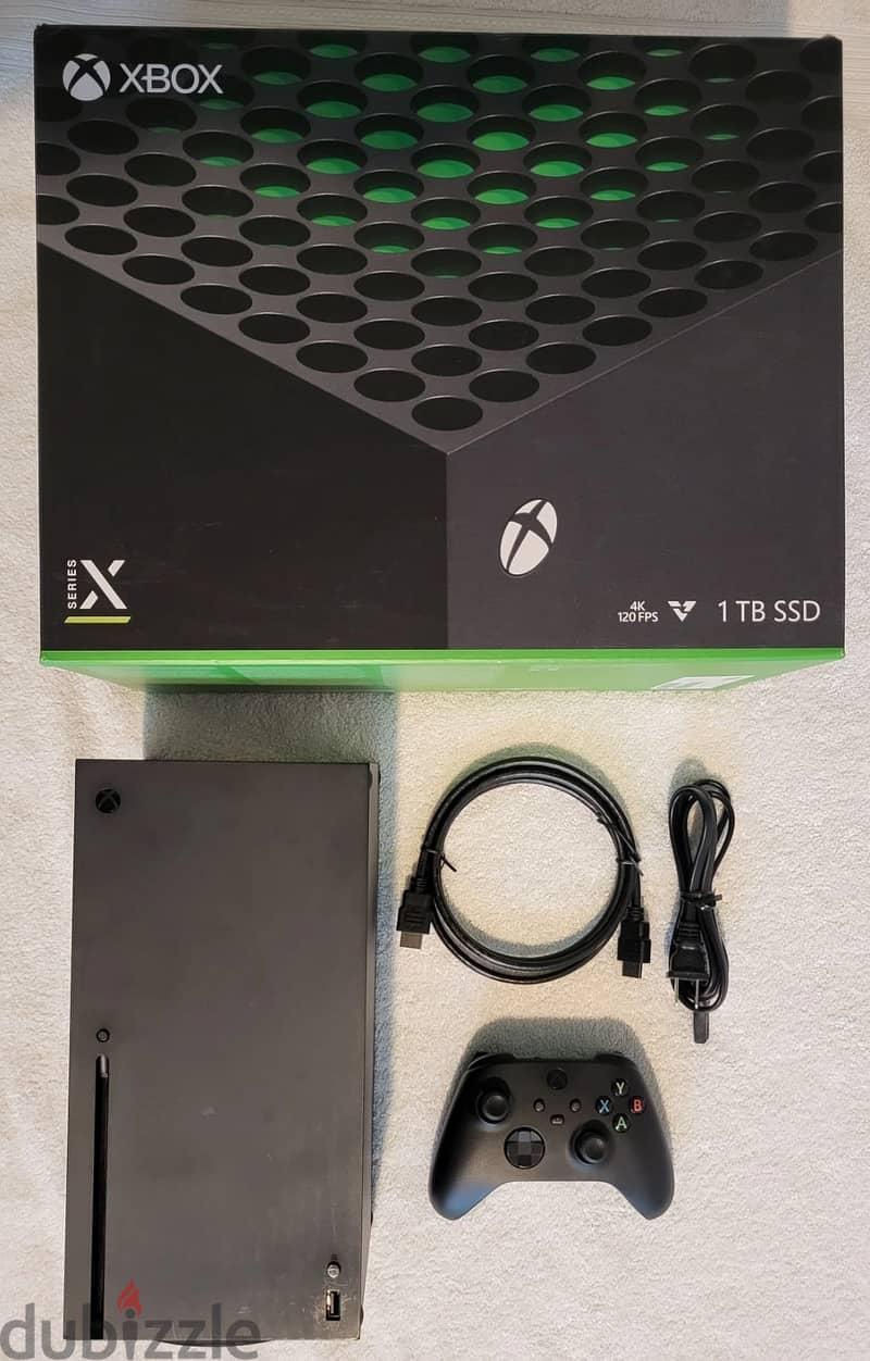 Xbox Series X in Excellent Condition with Original Box – بحالة ممتازة — 1/3