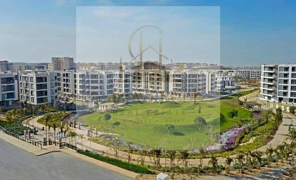 3-bedroom apartment for sale in front of the airport in the Origami phase, overlooking a garden, at a bargain price with down payment and installments — 1/8
