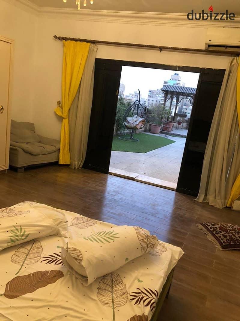 Furnished Duplex for rent in nasr city — 1/8