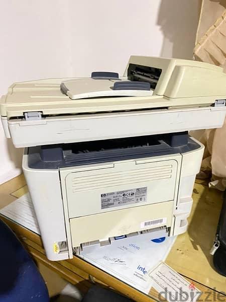 ماكينه تصوير وبرنتر hp بحاله ممتازه إستعمال شخصي — 1/5