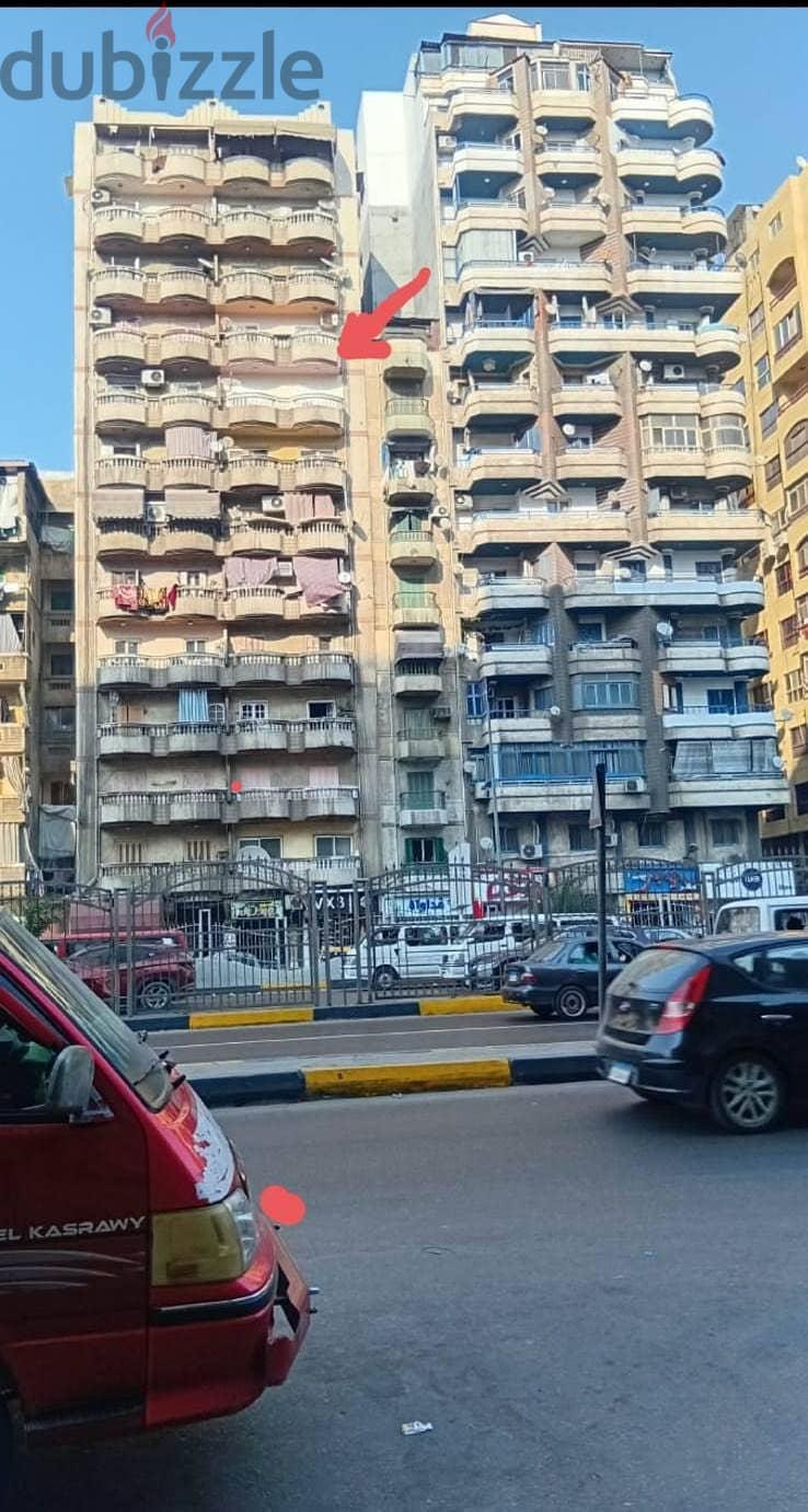 شقة تمليك برج الاماني شارع قنال السويس محرم بك — 1/8