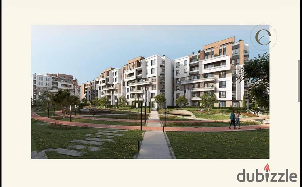 شقة بغرفتي نوم للإيجار في Elysium Compound 125m In the finest location in Sheikh Zayed in front of Zed مباشرة Elysium with a down payment of 10% — 1/8