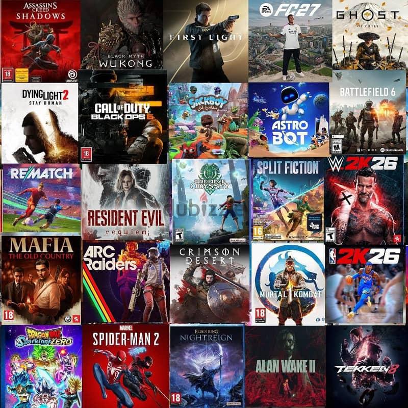 ألعاب بلايستيشن - PS5 - PS4 Games — 1/8
