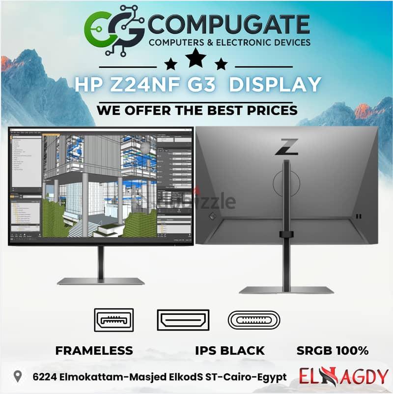 HP Z24nf G3 WUXGA Display — 1/4