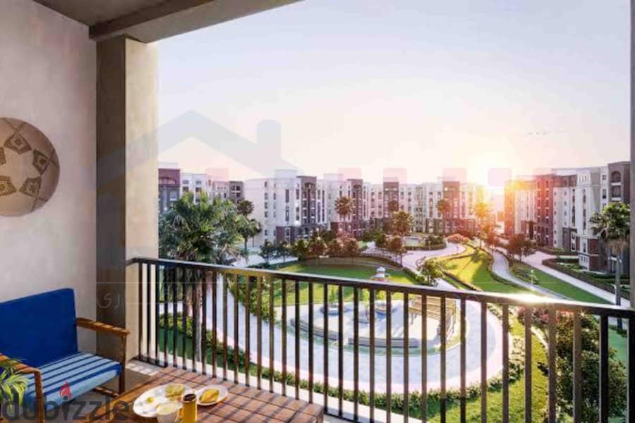 Apartment for sale, 153 sq m, Alex West Compound (Down payment: EGP 310,000 - Fully open landscape view) — 1/8