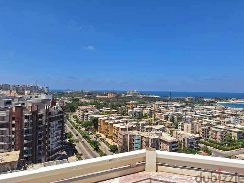 amazing view big flat in mamoura beach — 1/5