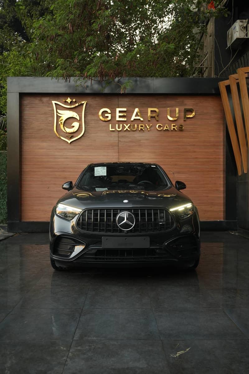 Mercedes-AMG GLC 43 Coupé 2026 مرسيدس metallic gray — 1/8