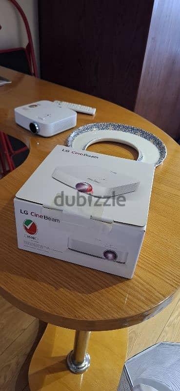 ​LG CineBeam PF50KG - Full HD Portable Projector - Smart webOS