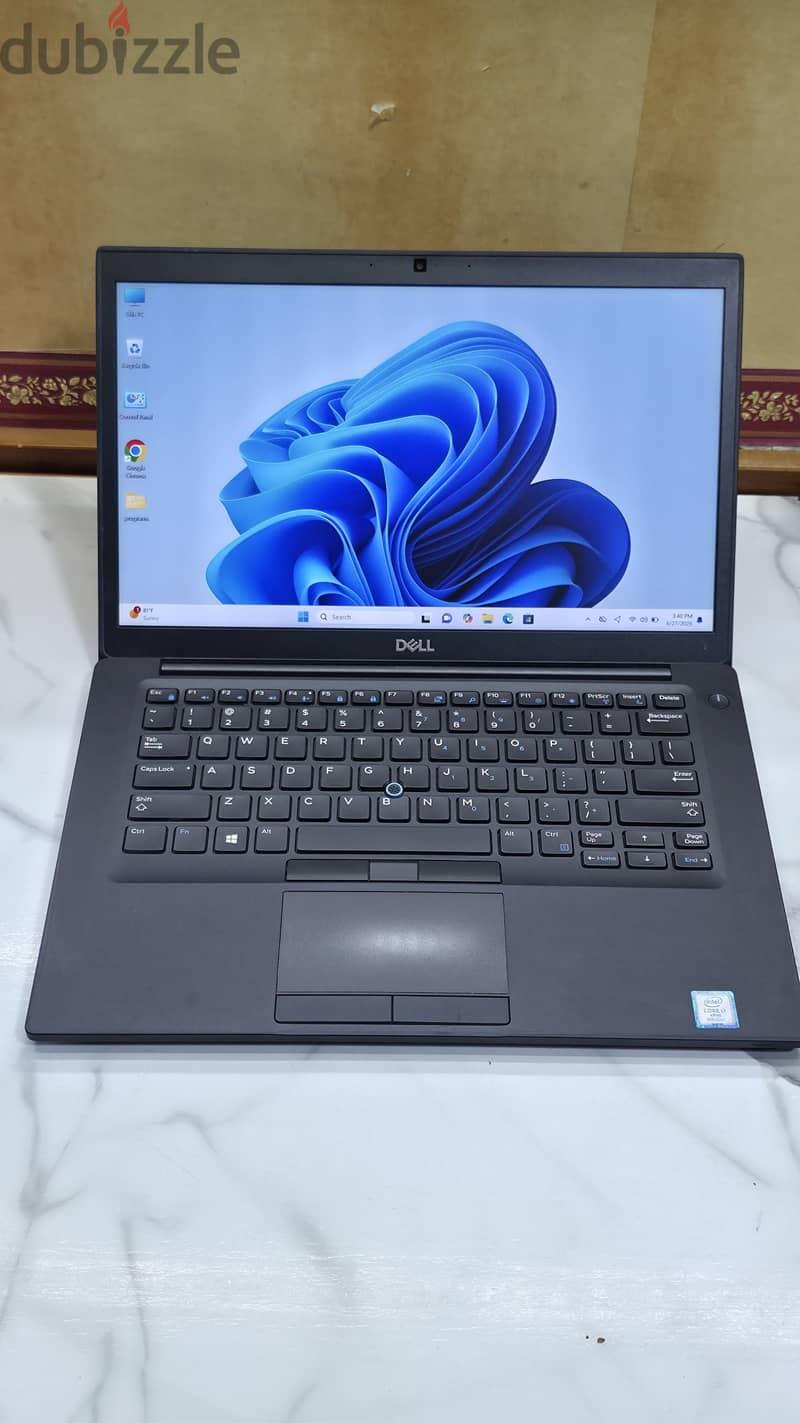 لاب توب ديل جيل سابع -Dell Latitude 7480 Core i7 - بالضمان - Win 11