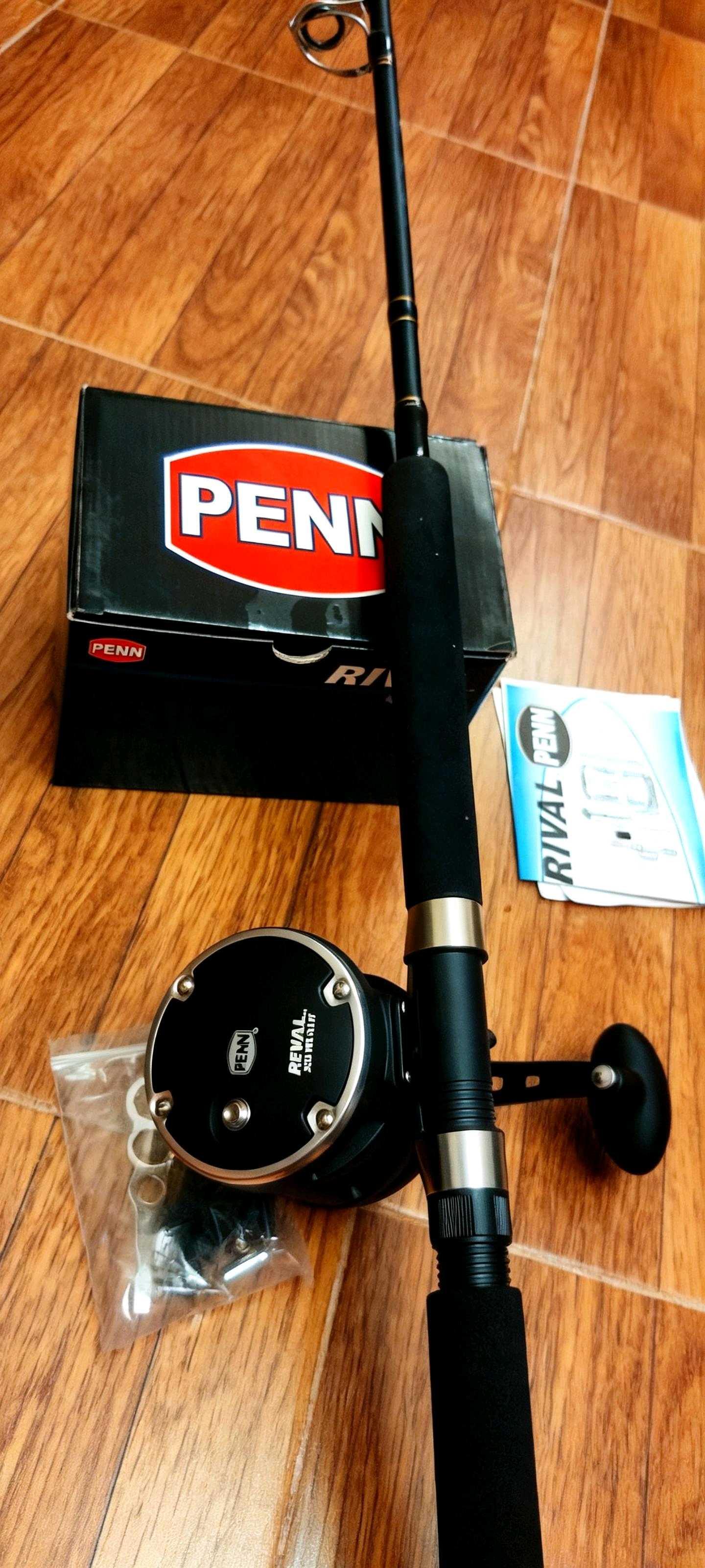 SHIMANO SCIMITAR & PENN RIVAL — 1/14