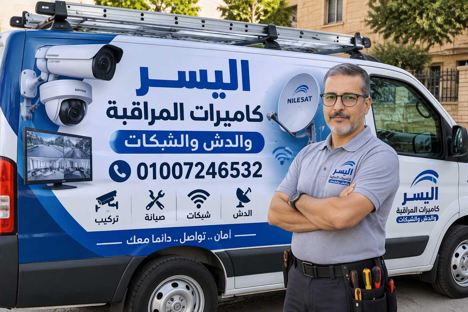 مهندس تركيب وصيانة كاميرات مراقبة في الشيخ زايد واكتوبر01007246532 — 1/15