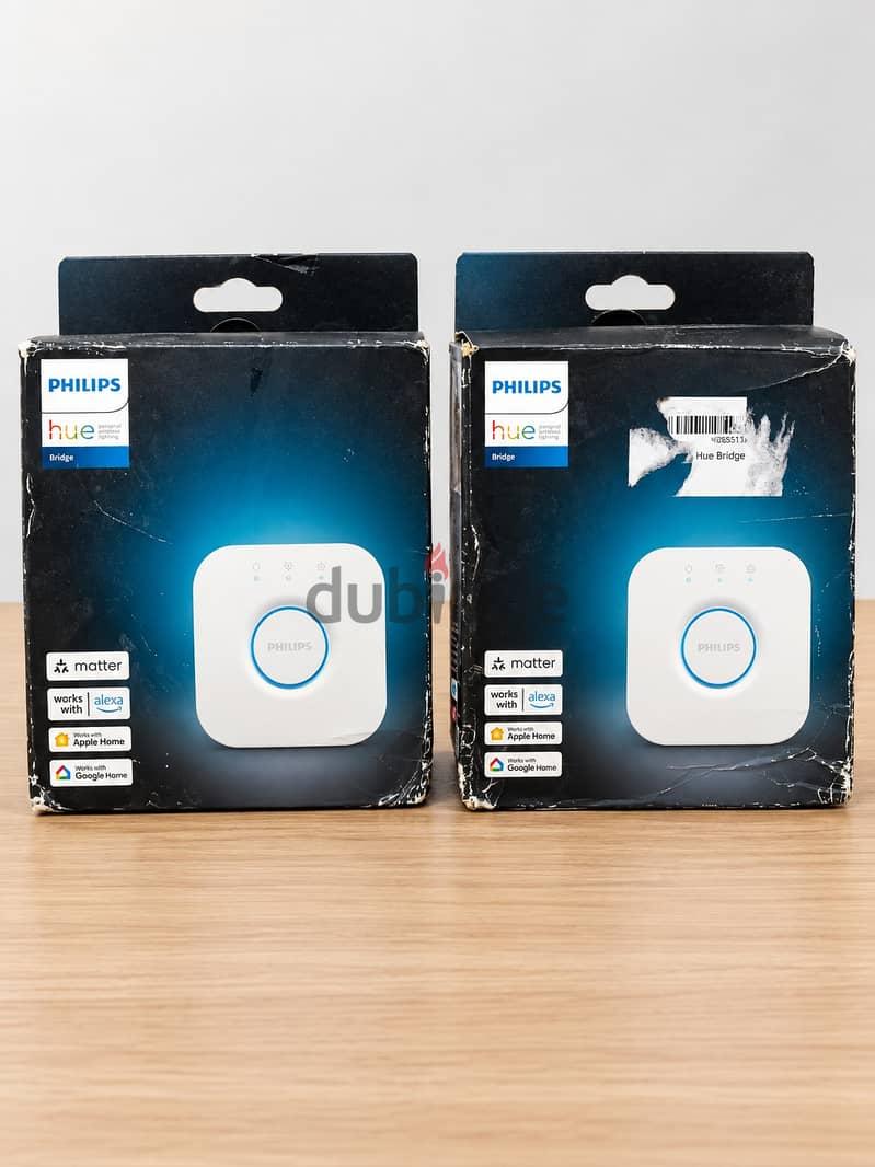 Philips Hue Bridge Smart Lighting Hub Original — 1/3