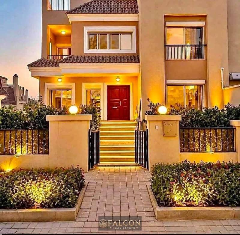 Corner Villa, 5 Bedrooms at Half Price | Stunning View & 100% Privacy | Facing Madinaty, Near iCity, Taj City & Haptown — 1/8
