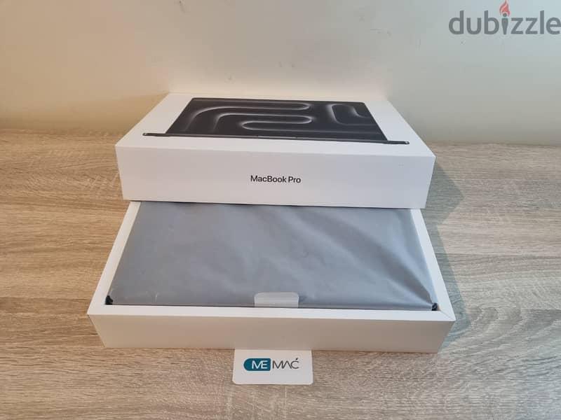 Macbook Pro 16 M3 MAX 14C / 36G / 1TB بوكس كامل ضمان ابل كير بلس — 1/8